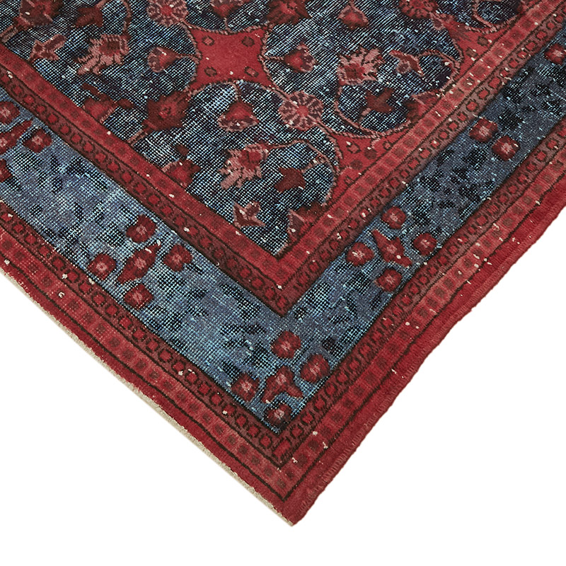 Hand Carved Over-Dyed Rug - 6' 2" x 10' 4" (74" x 124") - K0080828