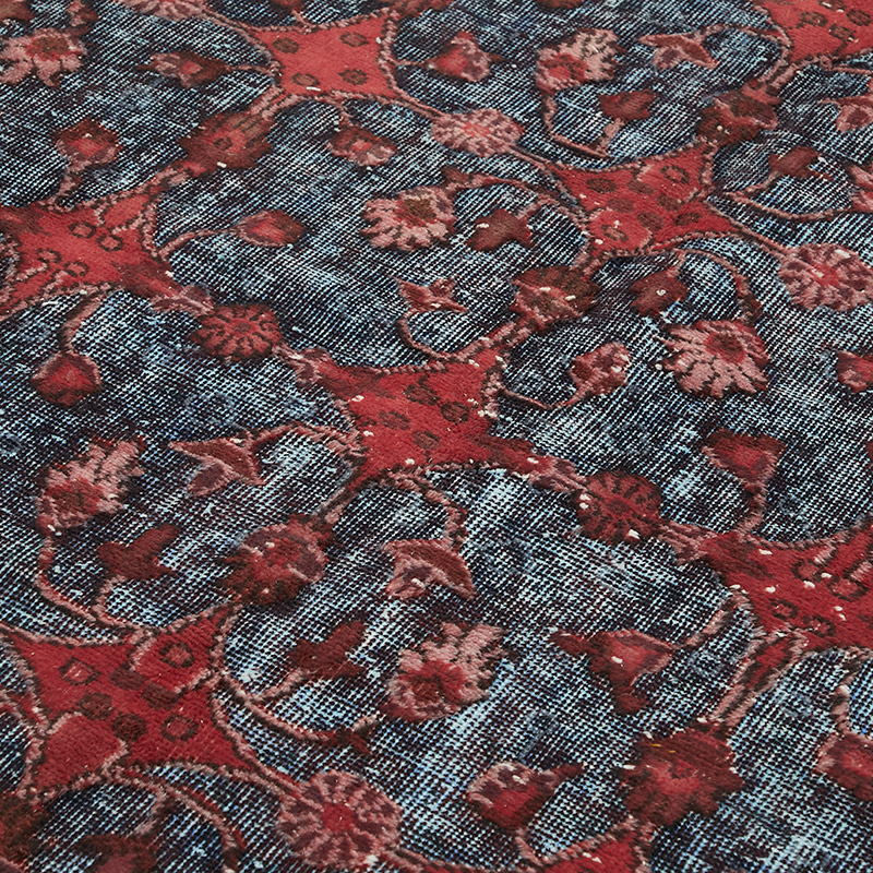 Hand Carved Over-Dyed Rug - 6' 2" x 10' 4" (74" x 124") - K0080828