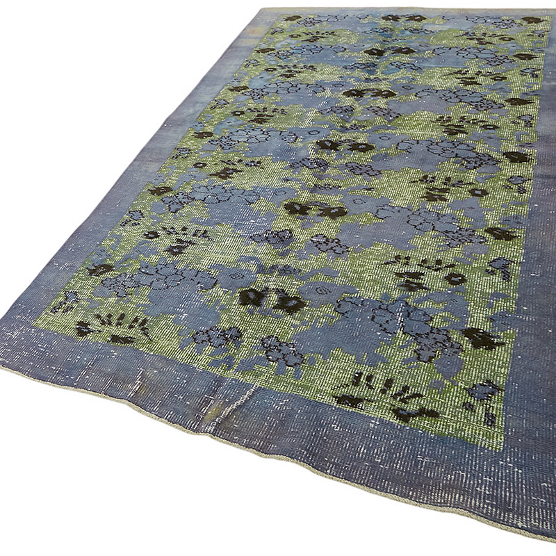 Alfombra Tallada a Mano Sobre Teñida - 150 cm x 262 cm - K0080829