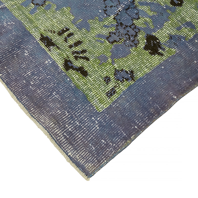 Alfombra Tallada a Mano Sobre Teñida - 150 cm x 262 cm - K0080829