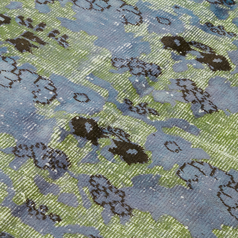 Alfombra Tallada a Mano Sobre Teñida - 150 cm x 262 cm - K0080829