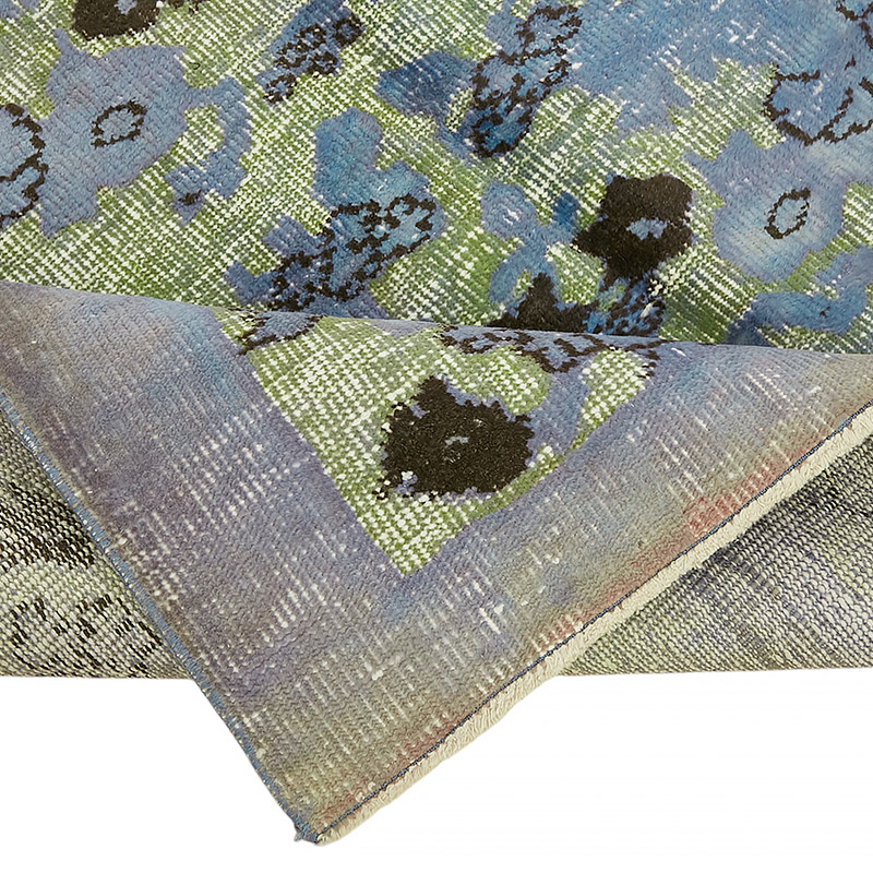 Alfombra Tallada a Mano Sobre Teñida - 150 cm x 262 cm - K0080829