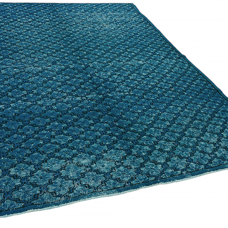 Alfombra Tallada a Mano Sobre Teñida - 210 cm x 268 cm - K0080831