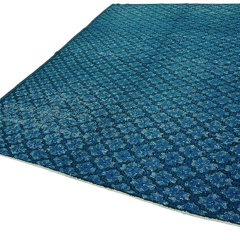 Alfombra Tallada a Mano Sobre Teñida - 210 cm x 268 cm - K0080831