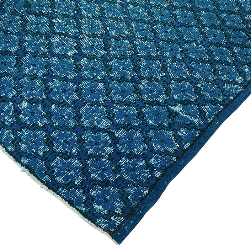 Alfombra Tallada a Mano Sobre Teñida - 210 cm x 268 cm - K0080831