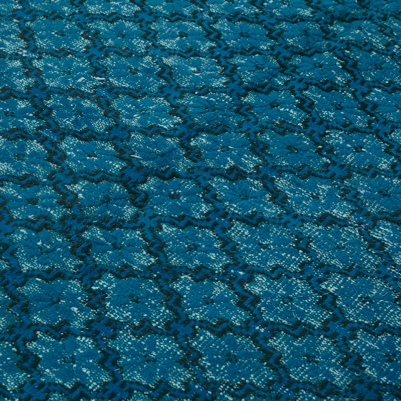 Alfombra Tallada a Mano Sobre Teñida - 210 cm x 268 cm - K0080831