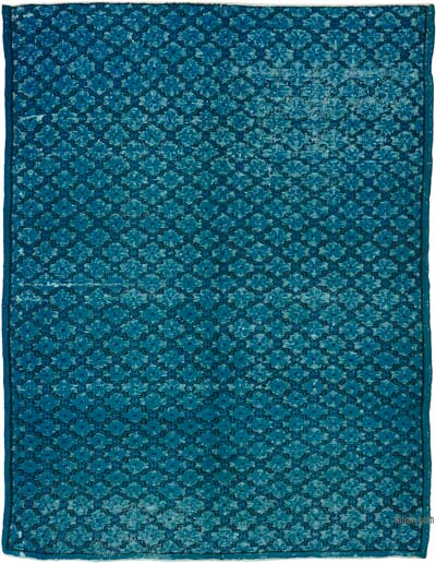 El Oyması Boyalı Halı - 210 cm x 268 cm