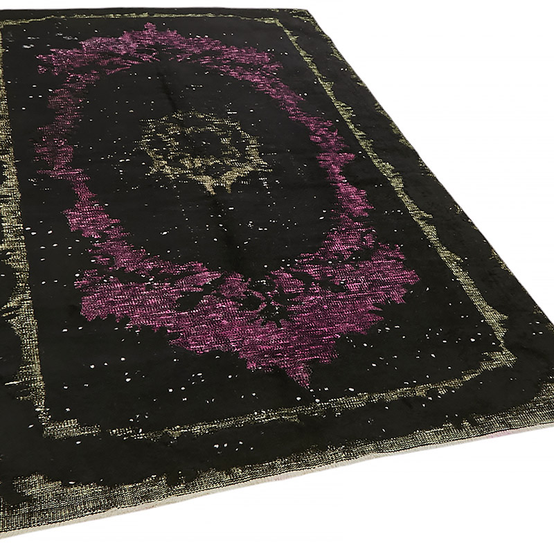 Alfombra Tallada a Mano Sobre Teñida - 161 cm x 257 cm - K0080832