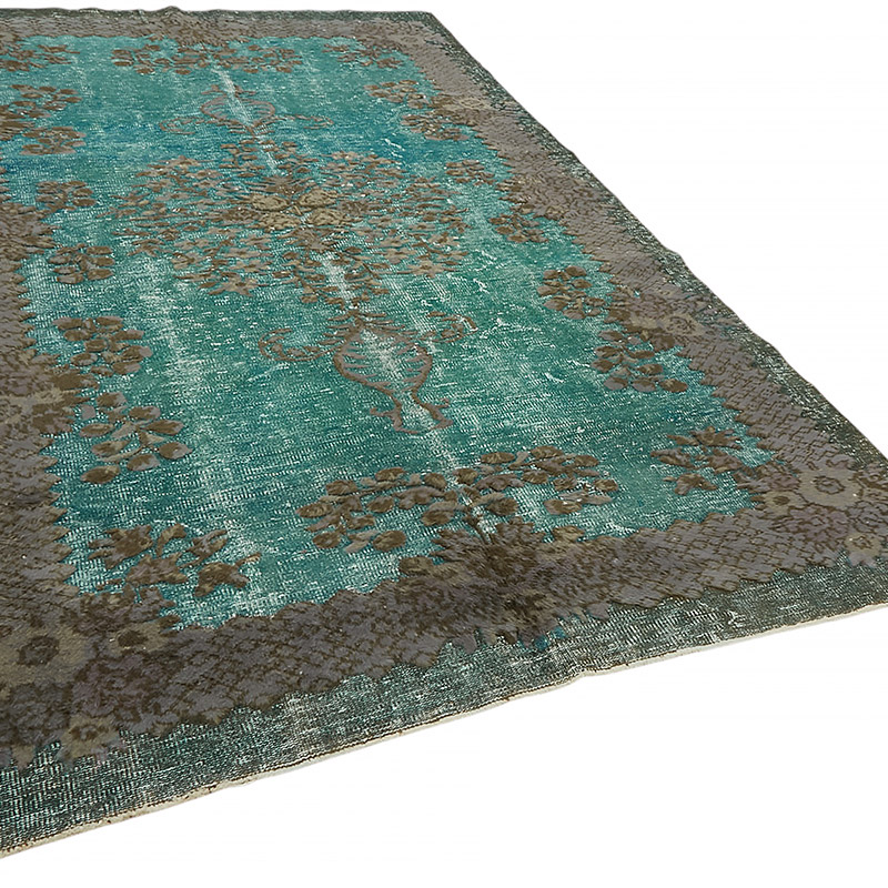 El Oyması Boyalı Halı - 196 cm x 330 cm - K0080833