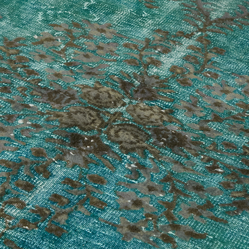 El Oyması Boyalı Halı - 196 cm x 330 cm - K0080833