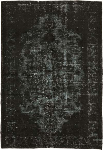 Hand Carved Over-Dyed Rug - 5' 7" x 8' 4" (67" x 100")