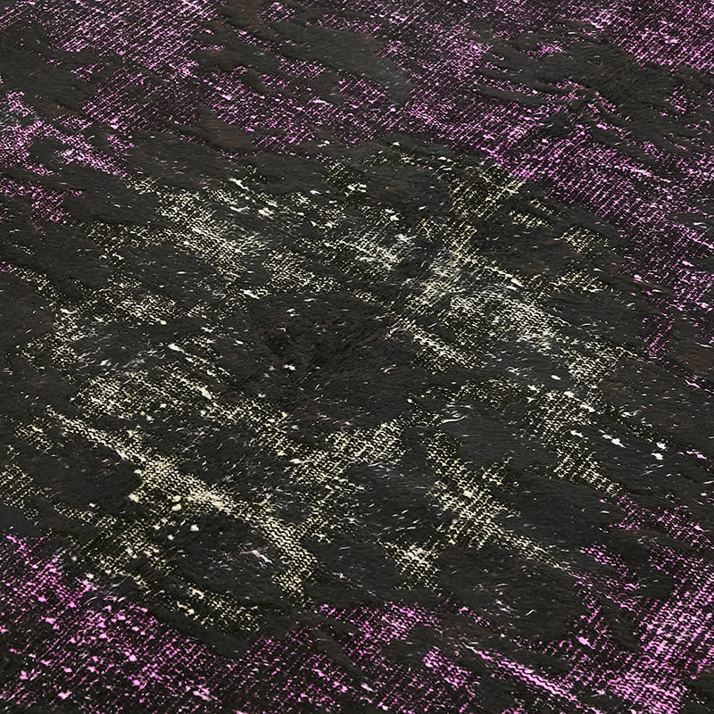 Hand Carved Over-Dyed Rug - 6'  x 8' 9" (72" x 105") - K0080835