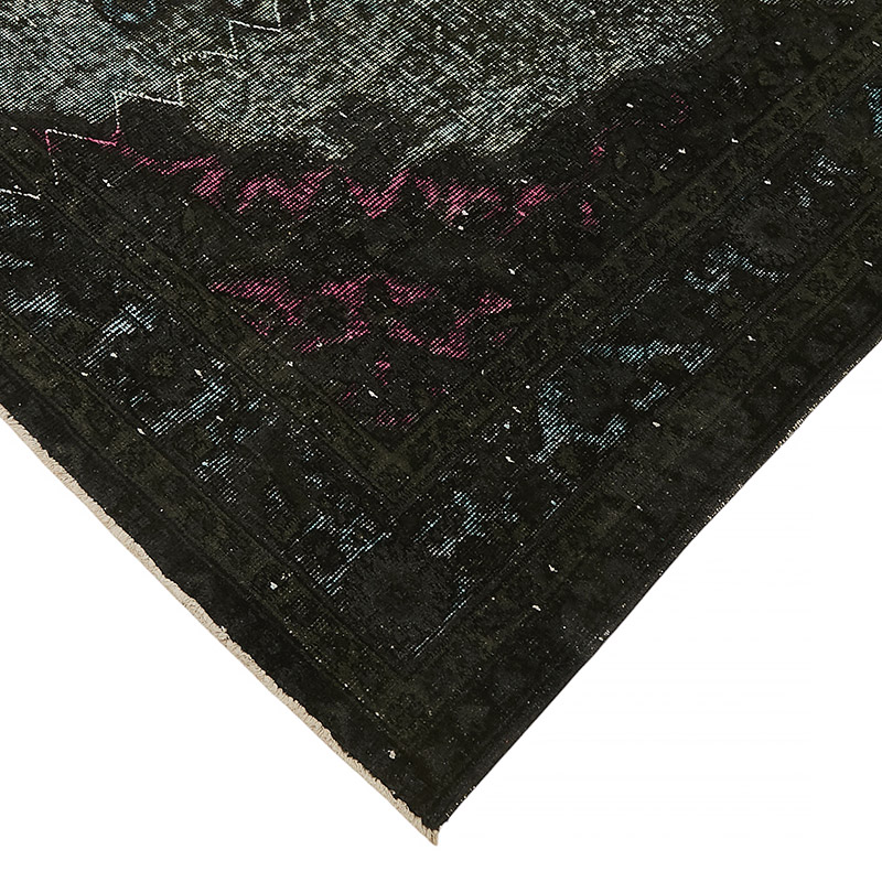 Hand Carved Over-Dyed Rug - 5' 5" x 8' 10" (65" x 106") - K0080836