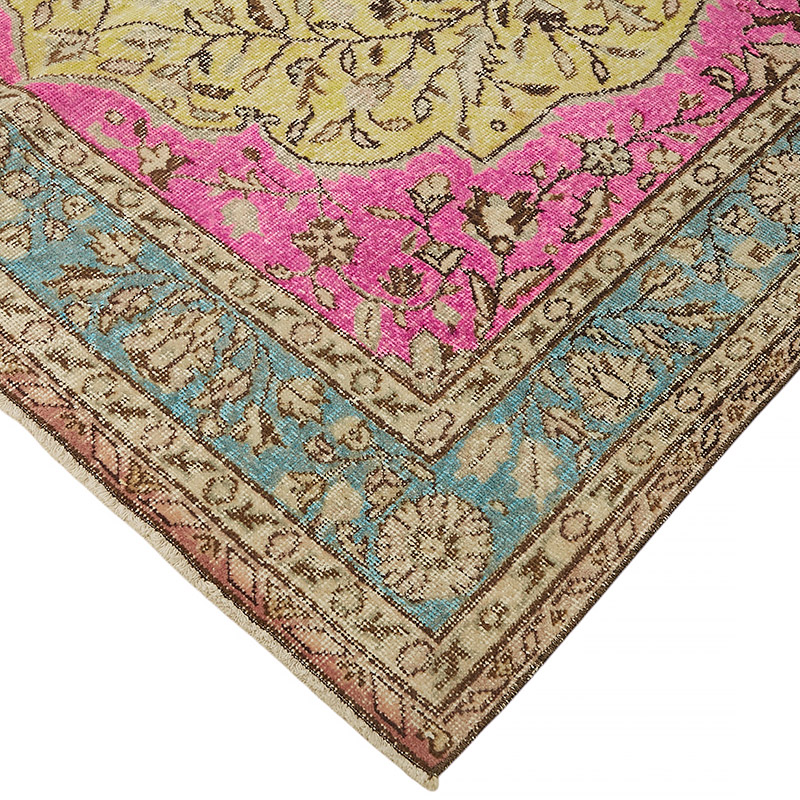 Alfombra Tallada a Mano Sobre Teñida - 190 cm x 327 cm - K0080840