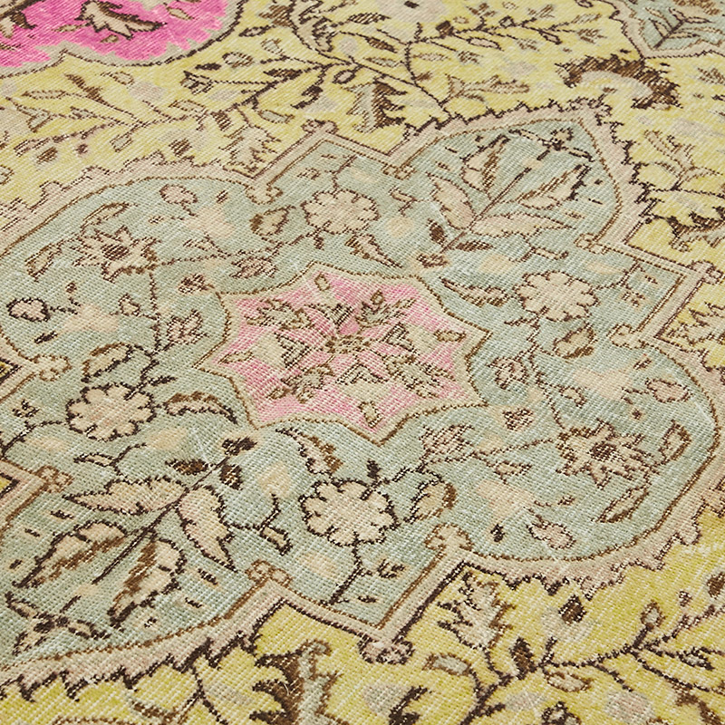 Alfombra Tallada a Mano Sobre Teñida - 190 cm x 327 cm - K0080840