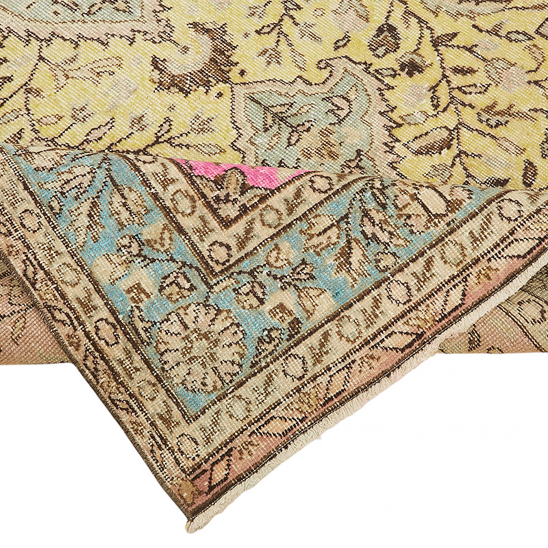 Alfombra Tallada a Mano Sobre Teñida - 190 cm x 327 cm - K0080840