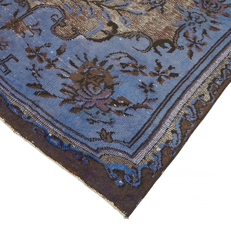 Hand Carved Over-Dyed Rug - 6' 8" x 11' 2" (80" x 134") - K0080842