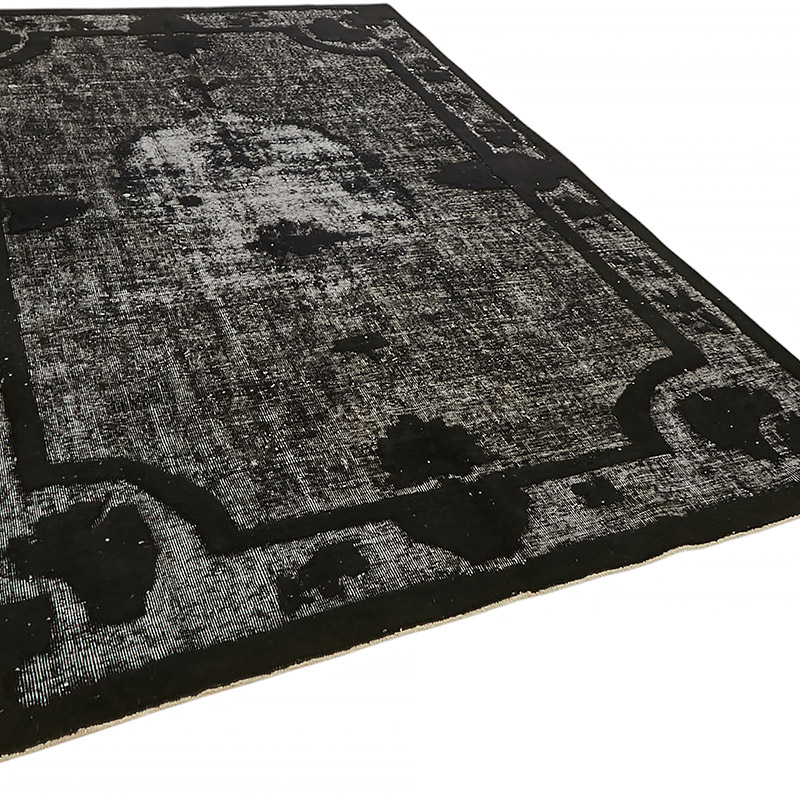 Hand Carved Over-Dyed Rug - 6' 9" x 10' 2" (81" x 122") - K0080844