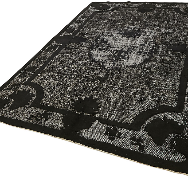 Hand Carved Over-Dyed Rug - 6' 9" x 10' 2" (81" x 122") - K0080844