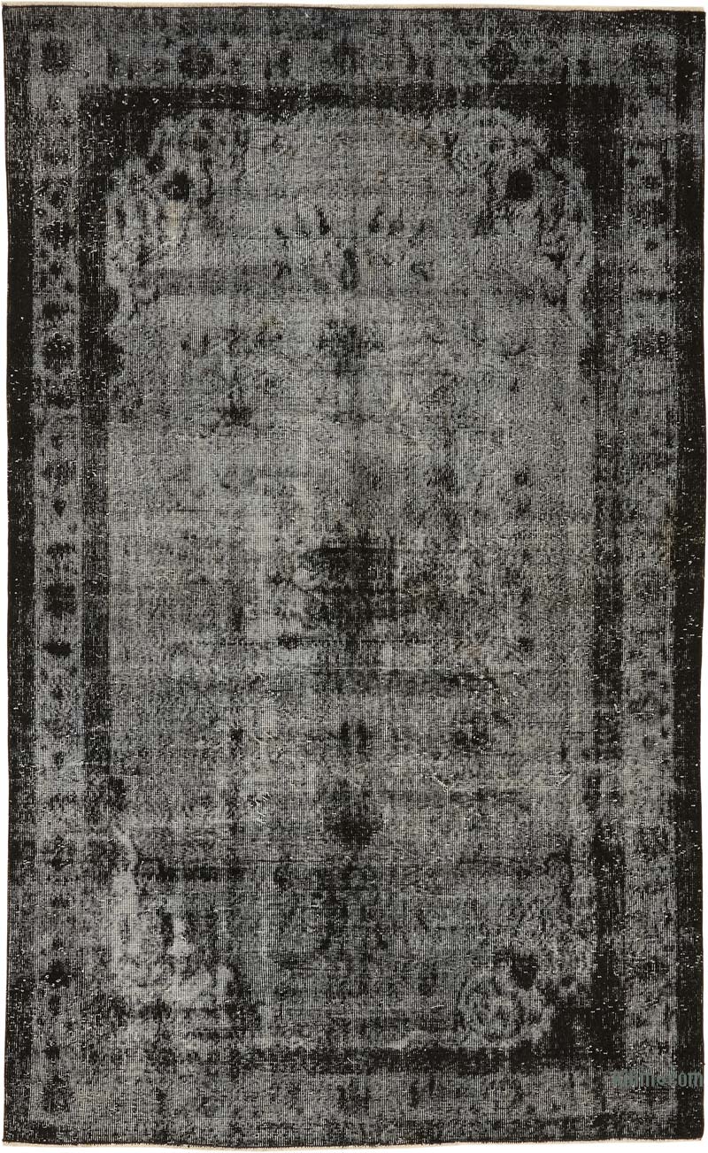 Hand Carved Over-Dyed Rug - 5' 11" x 9' 9" (71" x 117") - K0080846
