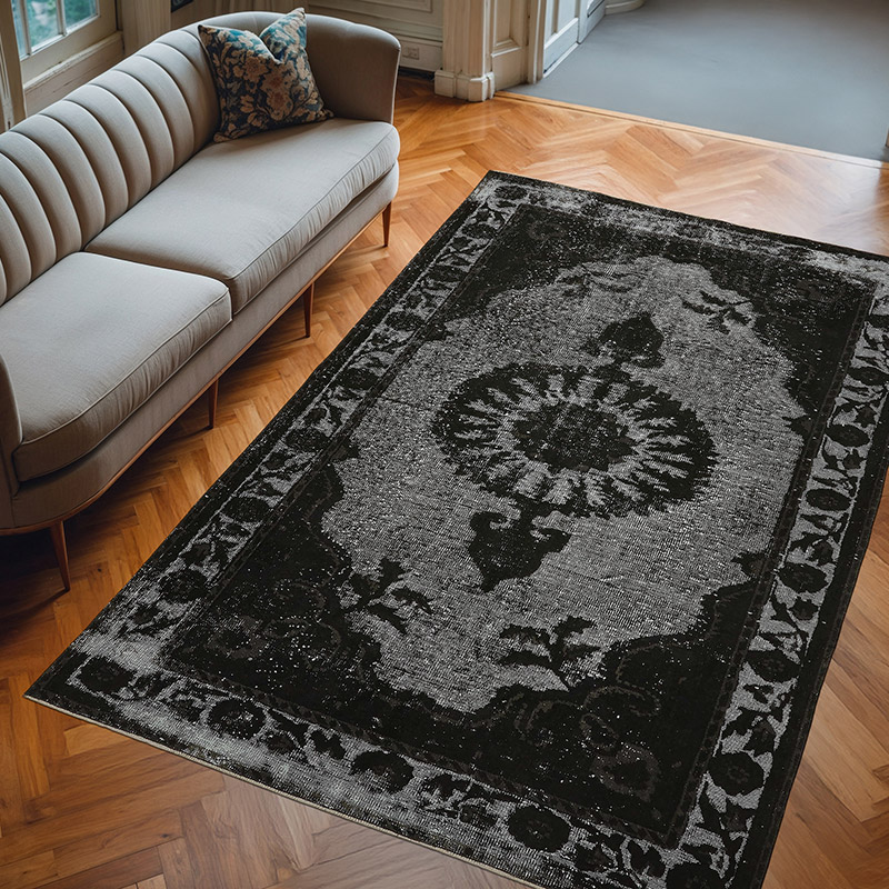 El Oyması Boyalı Halı - 189 cm x 287 cm - K0080850