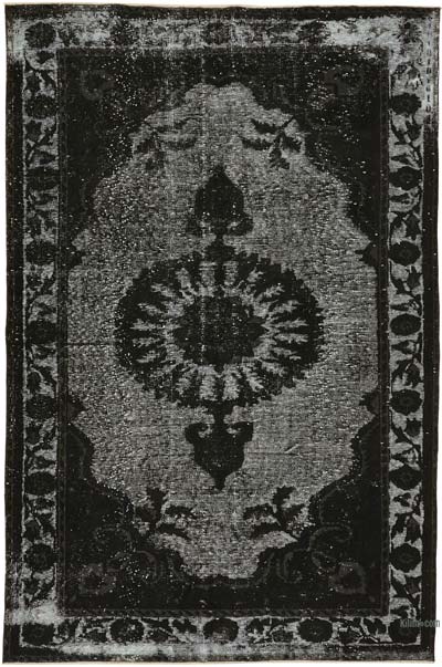 El Oyması Boyalı Halı - 189 cm x 287 cm