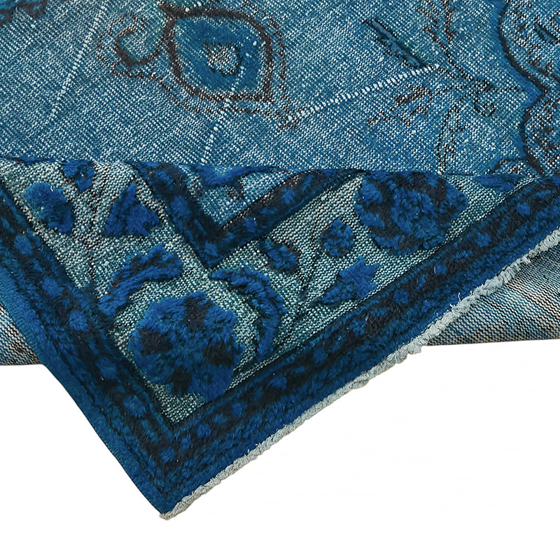 Alfombra Tallada a Mano Sobre Teñida - 188 cm x 304 cm - K0080851