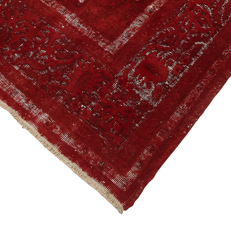 Hand Carved Over-Dyed Rug - 8' 10" x 12' 4" (106" x 148") - K0080853