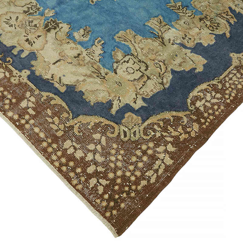 Hand Carved Over-Dyed Rug - 6'  x 9' 7" (72" x 115") - K0080854