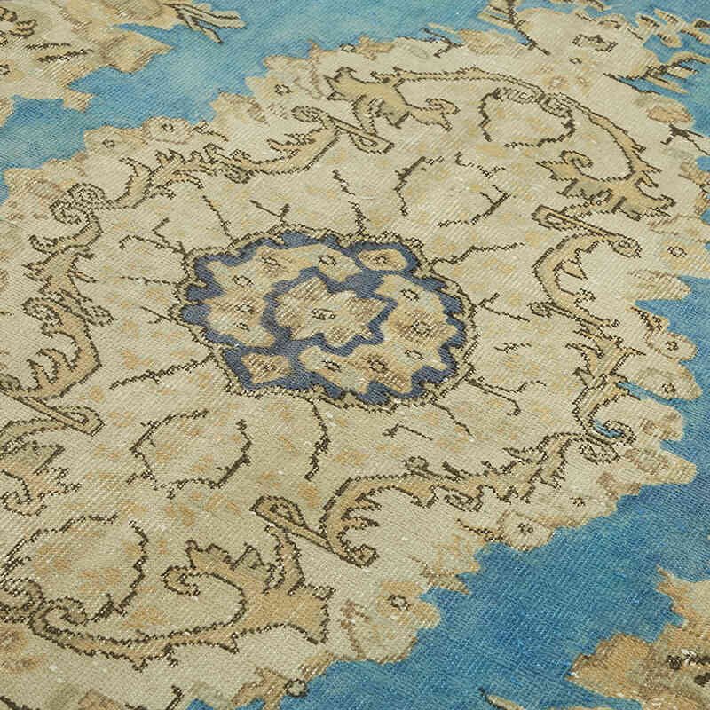 Hand Carved Over-Dyed Rug - 6'  x 9' 7" (72" x 115") - K0080854
