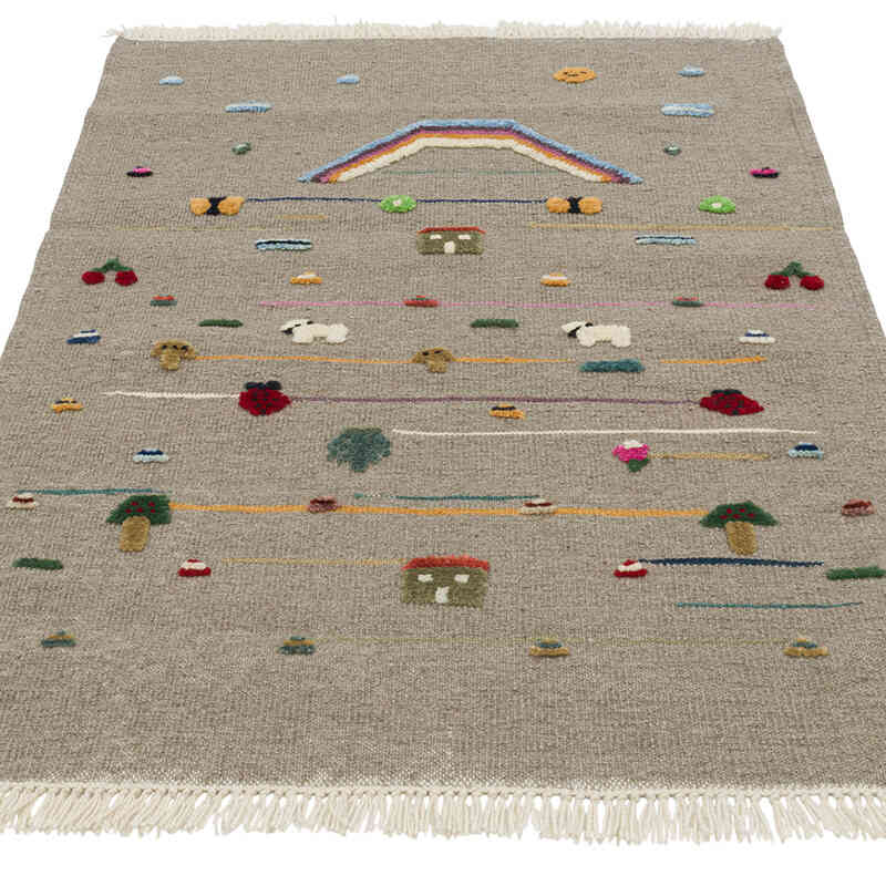 Yeni Kök Boya El Dokuma Kilim - K0080855