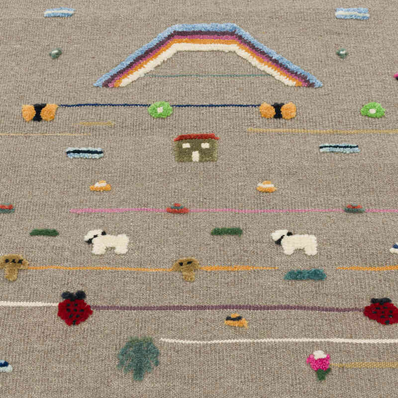 Yeni Kök Boya El Dokuma Kilim - K0080855