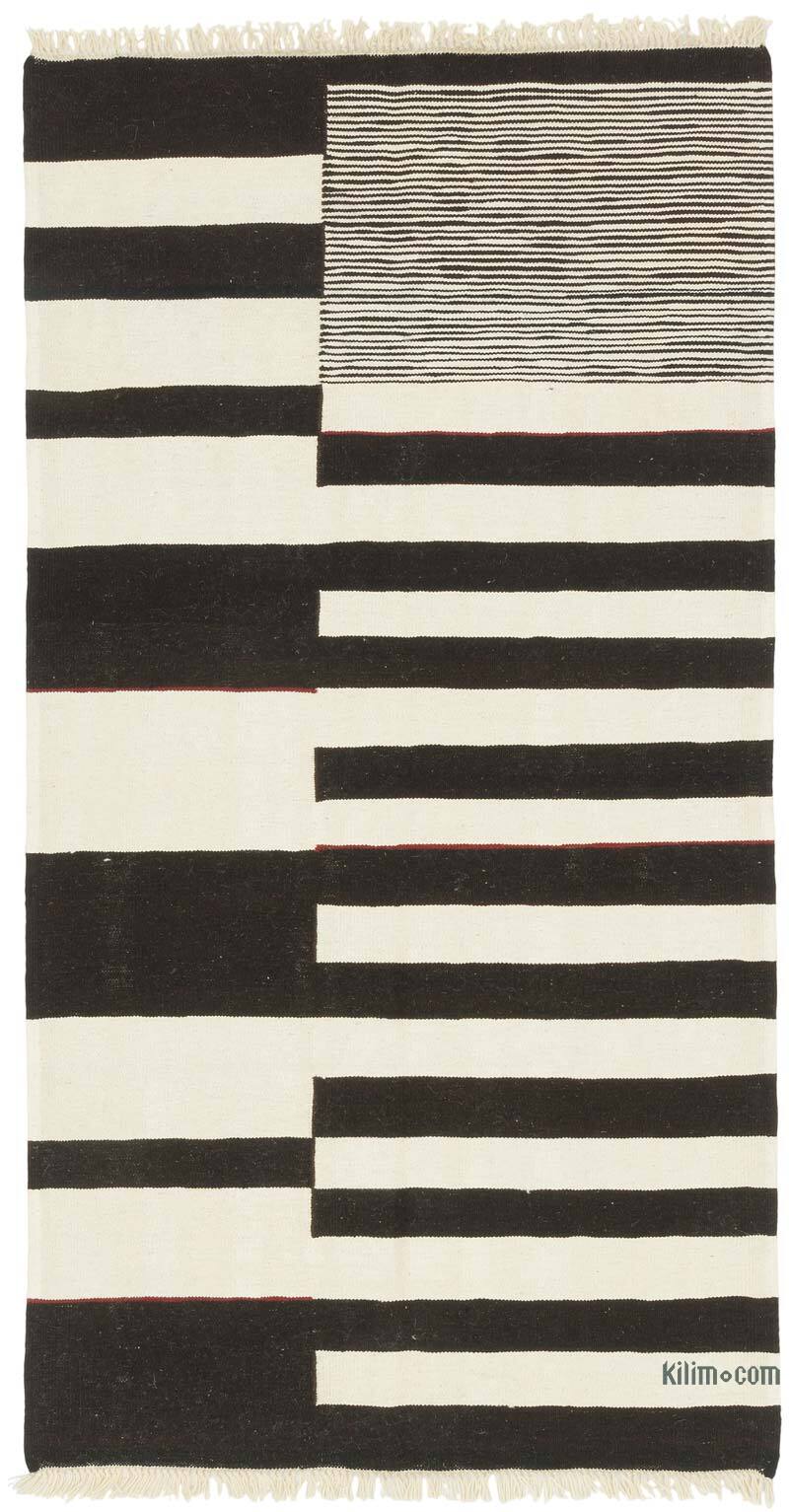 New Handwoven Turkish Kilim Rug - K0080858