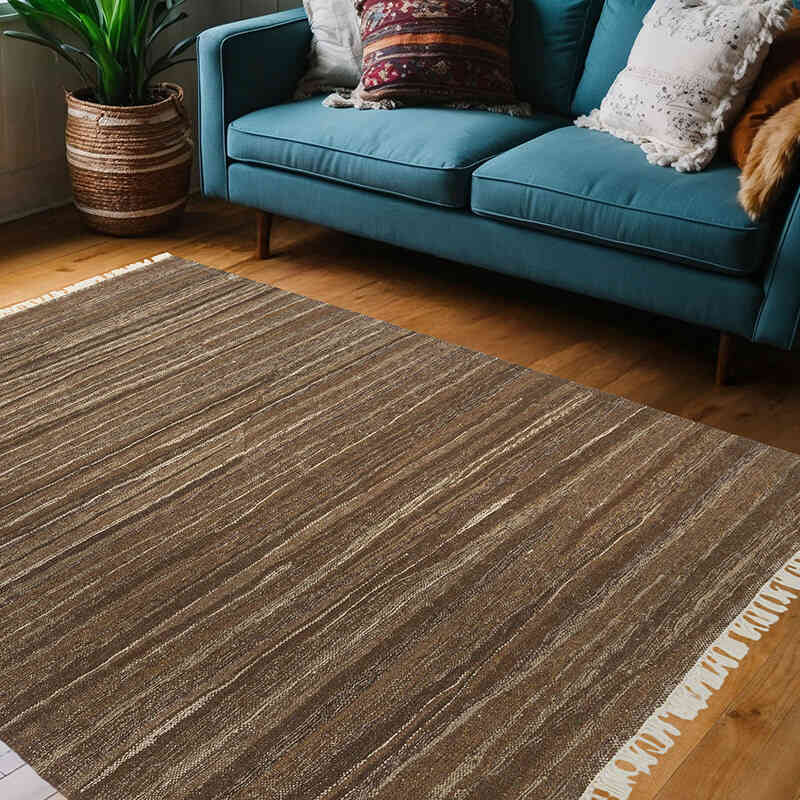 New Handwoven Turkish Kilim Rug - K0080863