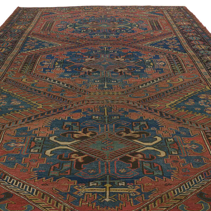 Antique Caucasian Soumak Rug - 8'  x 13' 3" (96" x 159") - K0080873