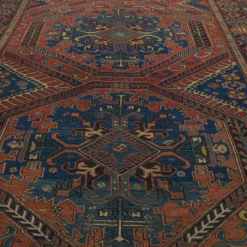 Antique Caucasian Soumak Rug - 8'  x 13' 3" (96" x 159") - K0080873