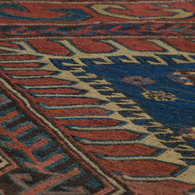 Antique Caucasian Soumak Rug - 8'  x 13' 3" (96" x 159") - K0080873