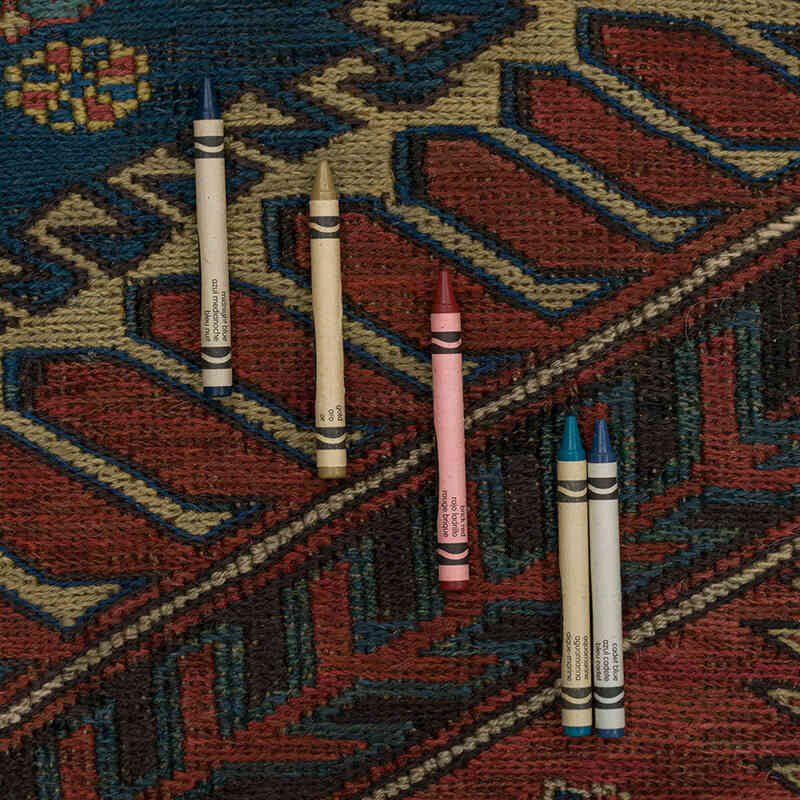 Antique Caucasian Soumak Rug - 8'  x 13' 3" (96" x 159") - K0080873