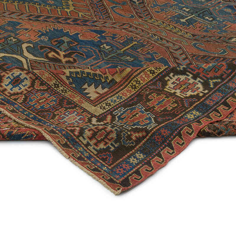 Antique Caucasian Soumak Rug - 8'  x 13' 3" (96" x 159") - K0080873