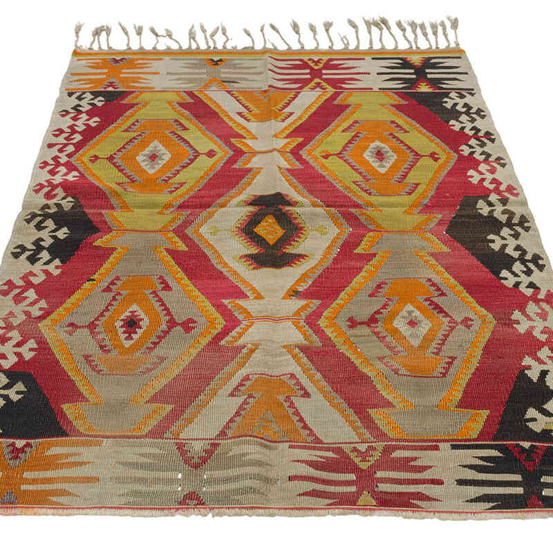Alfombra Adana Kilim Vintage - 93 cm x 146 cm - K0080874