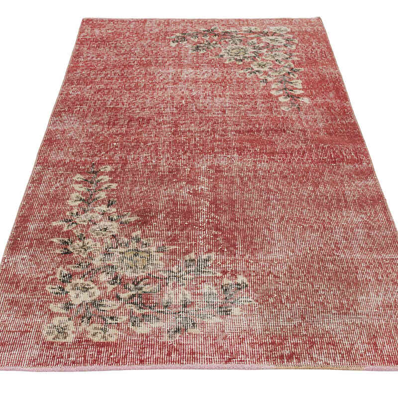 Alfombra Vintage Turca Anudada a Mano - 90 cm x 166 cm - K0080877