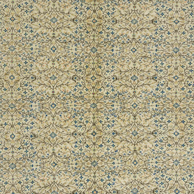 Vintage Turkish Hand-Knotted Rug - 6' 7" x 9' 7" (79" x 115") - K0080879