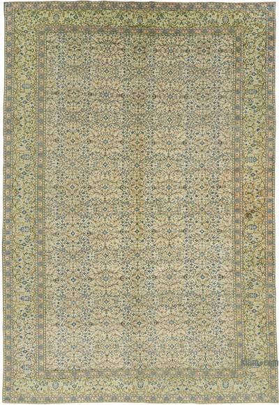 Alfombra Vintage Turca Anudada a Mano - 201 cm x 293 cm
