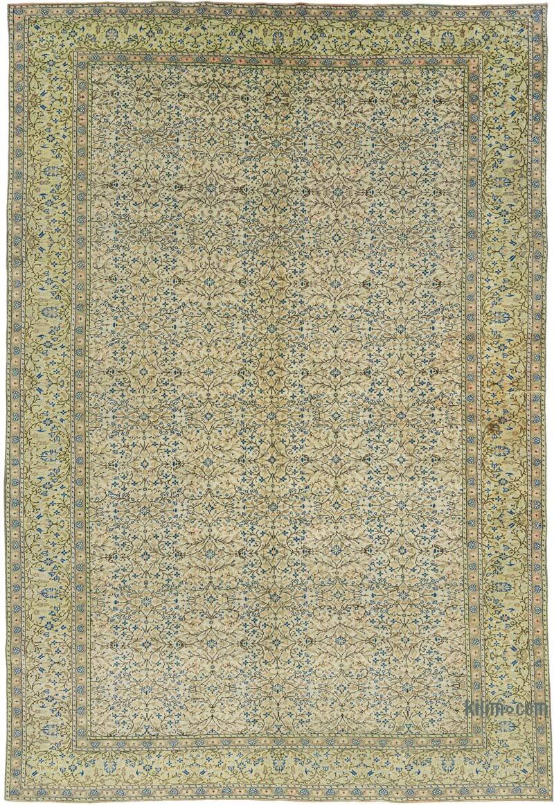 Vintage Turkish Hand-Knotted Rug - 6' 7" x 9' 7" (79" x 115") - K0080879