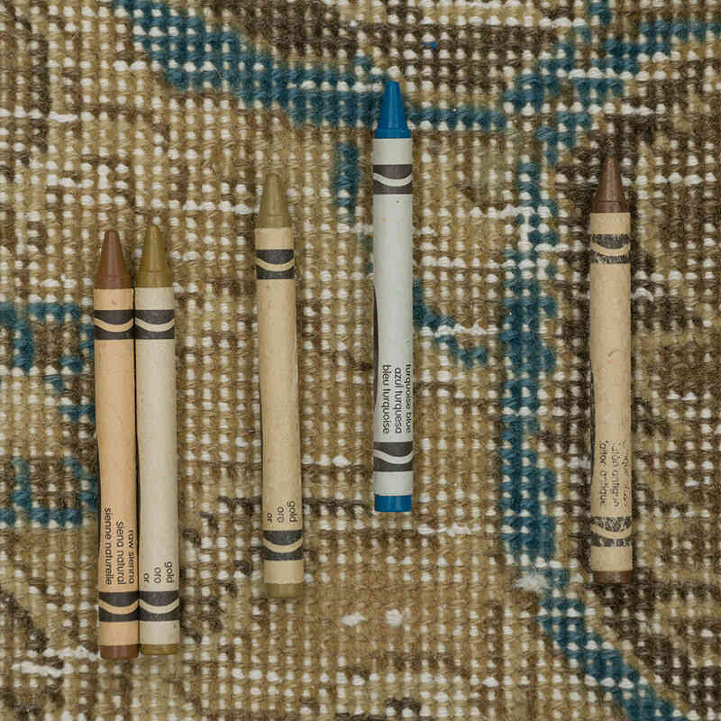 El Dokuma Vintage Halı - 380 cm x 546 cm - K0080883