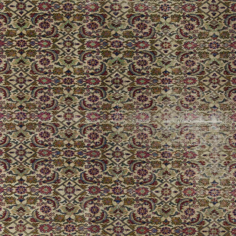 Vintage Turkish Hand-Knotted Rug - 8' 1" x 12'  (97" x 144") - K0080884