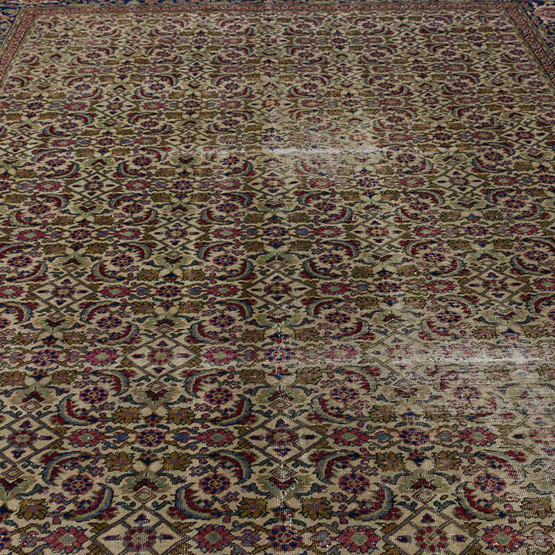 Vintage Turkish Hand-Knotted Rug - 8' 1" x 12'  (97" x 144") - K0080884