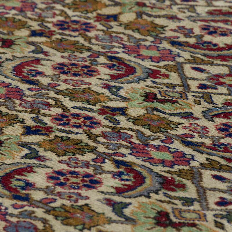 Vintage Turkish Hand-Knotted Rug - 8' 1" x 12'  (97" x 144") - K0080884