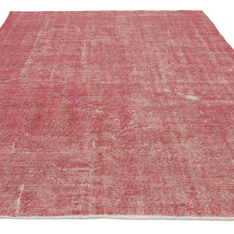 Over-dyed Vintage Hand-Knotted Turkish Rug - 5' 11" x 8' 8" (71" x 104") - K0080885