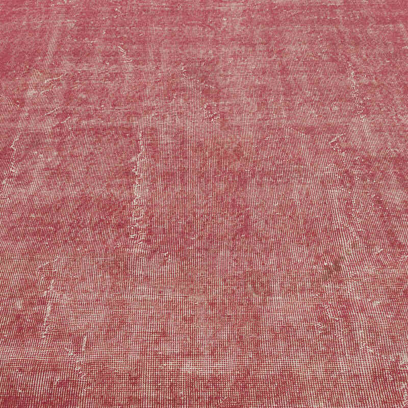 Over-dyed Vintage Hand-Knotted Turkish Rug - 5' 11" x 8' 8" (71" x 104") - K0080885
